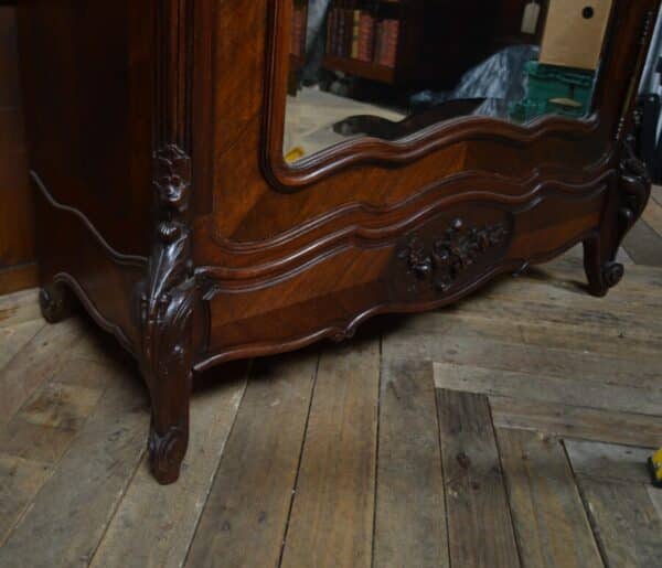 Victorian French Rosewood Armoire SAI2832 Antique Cupboards 5