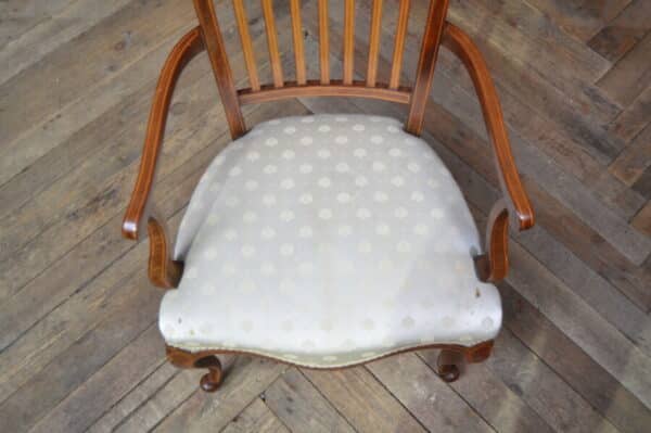Edwardian Mahogany Arm Chair SAI2821 - Image 5