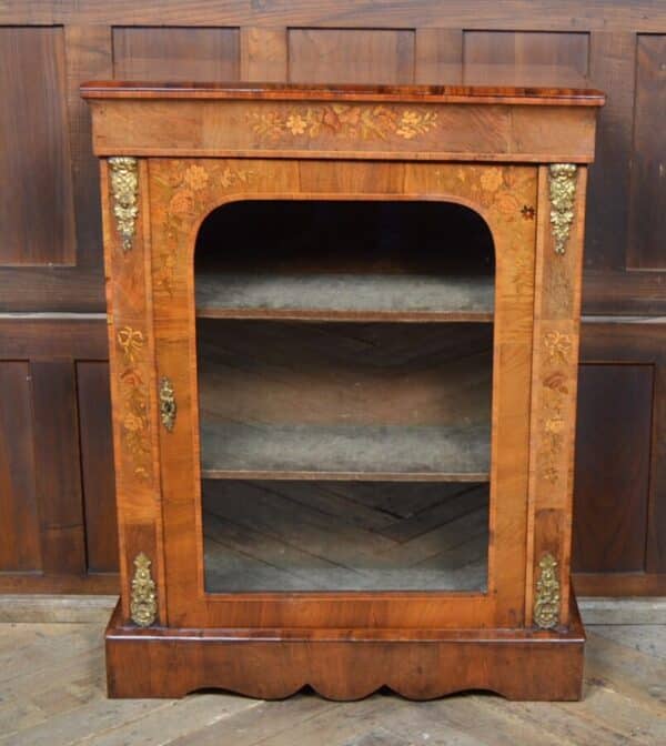 Victorian Pier / Display Cabinet SAI2829 Antique Cabinets 11