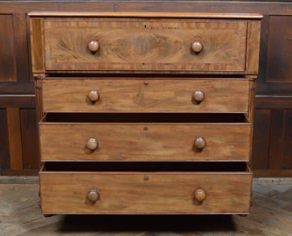 Victorian Mahogany Secretaire Chest Of Drawers SAI2846 Antique Chest Of Drawers 37