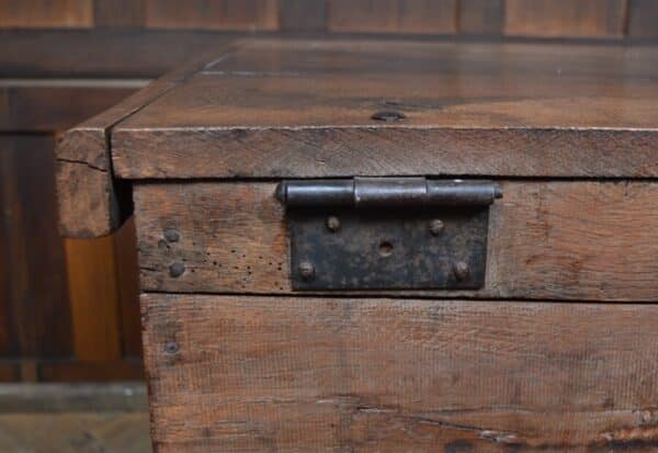 18th Century French Oak Coffer SAI2842 - Image 7