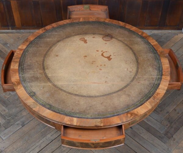 William IV Mahogany Drum Table SAI2819 Antique Tables 7