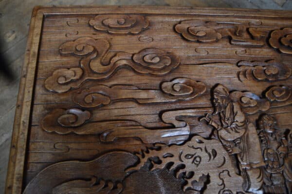 Oriental Camphor Wood Blanket / Storage Box SAI2848 - Image 36