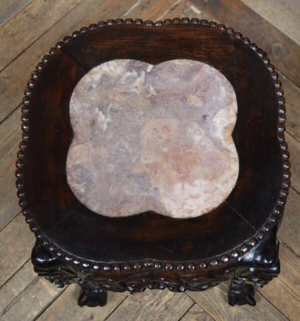 Chinese Marble Top Occasional Table/plant Stand SAI2843 Antique Furniture 5
