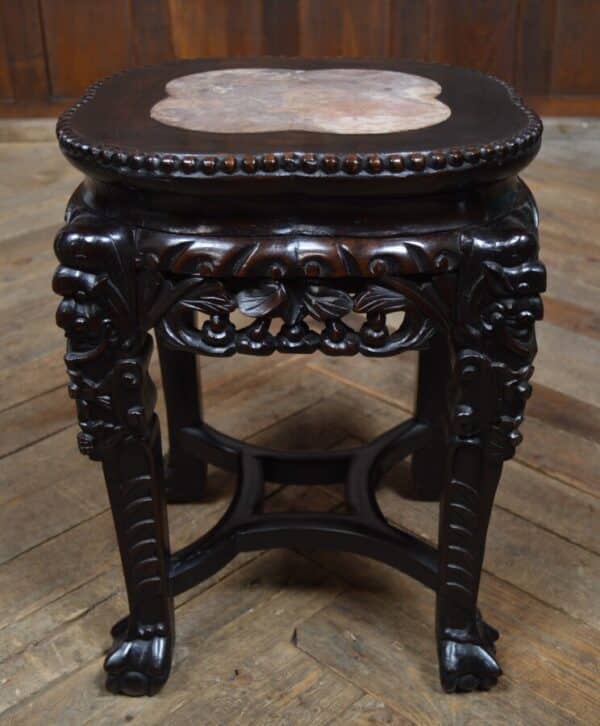Chinese Marble Top Occasional Table/plant Stand SAI2843 Antique Furniture 6
