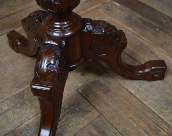 Victorian Walnut Wine Table SAI2850 - Image 5