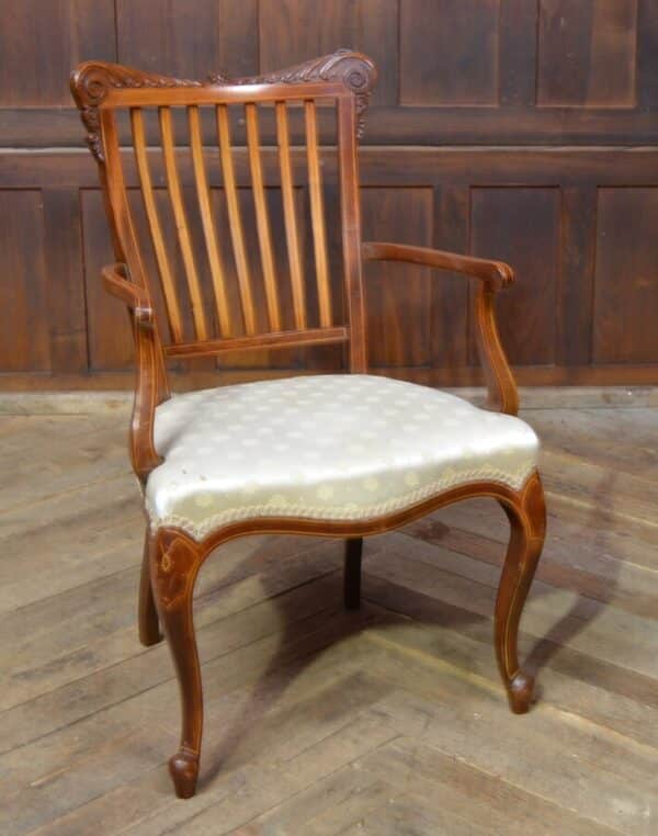 Edwardian Mahogany Arm Chair SAI2821 Antique Chairs 18