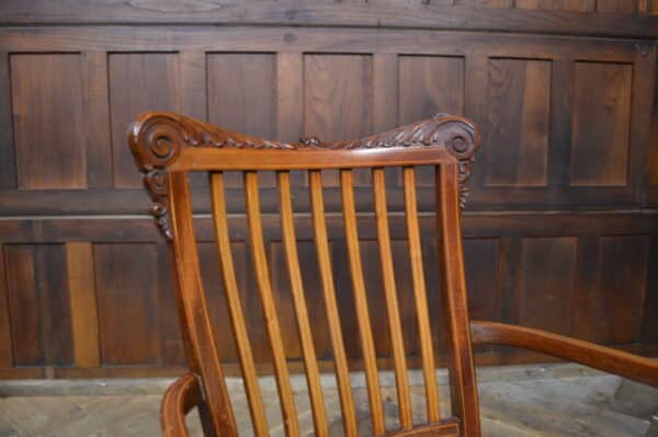 Edwardian Mahogany Arm Chair SAI2821 Antique Chairs 19