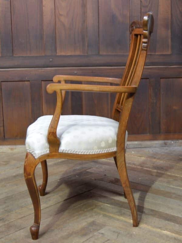 Edwardian Mahogany Arm Chair SAI2821 Antique Chairs 20