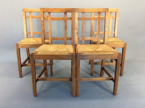 Brynmawr Cotswold School Set of Four Dining Chairs - Image 2