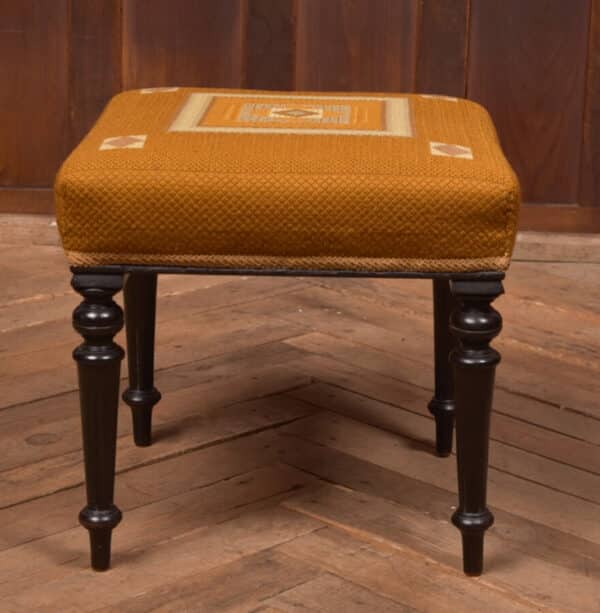 Victorian Ebony Stool SAI2689 Antique Furniture 3