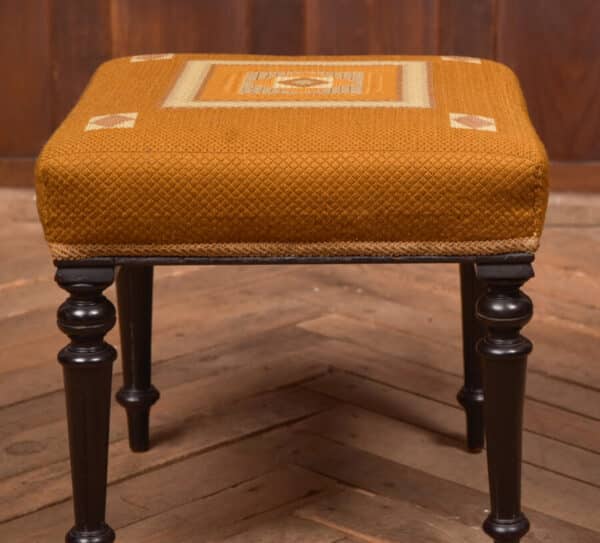Victorian Ebony Stool SAI2689 - Image 4