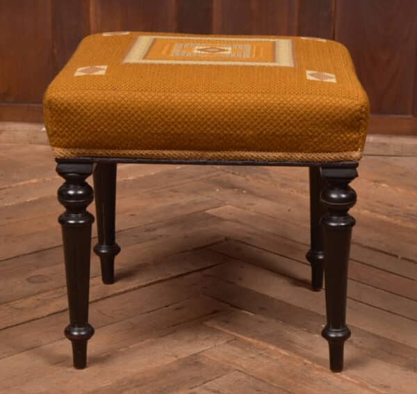 Victorian Ebony Stool SAI2689 Antique Furniture 8
