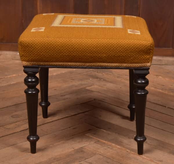 Victorian Ebony Stool SAI2689 - Image 6