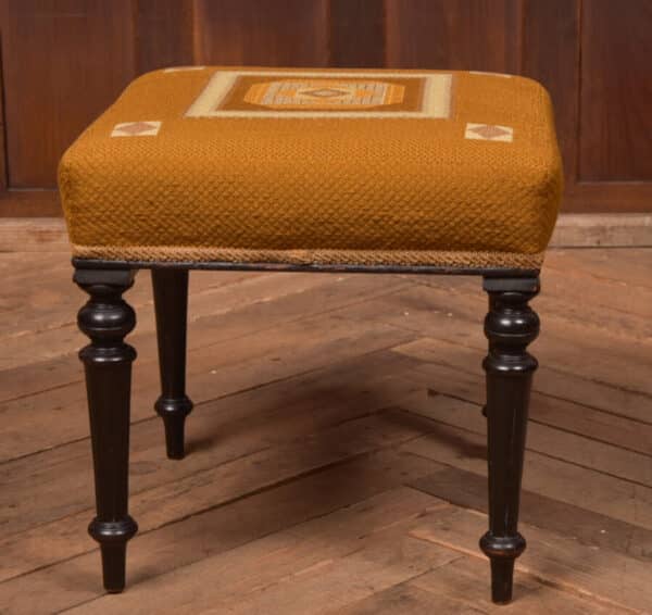 Victorian Ebony Stool SAI2689 Antique Furniture 9