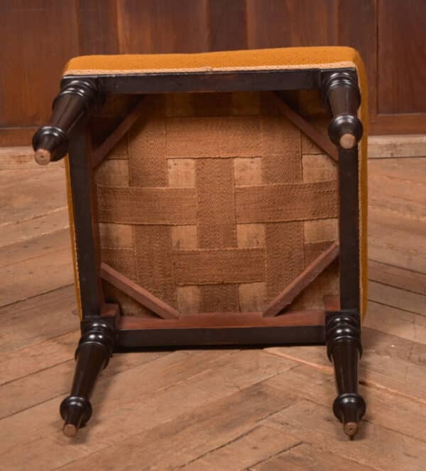 Victorian Ebony Stool SAI2689 Antique Furniture 10