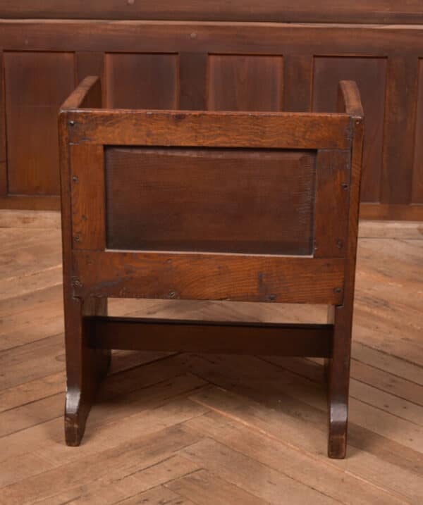 Victorian Oak Child’s Hall Seat SAI2686 Antique Chairs 8