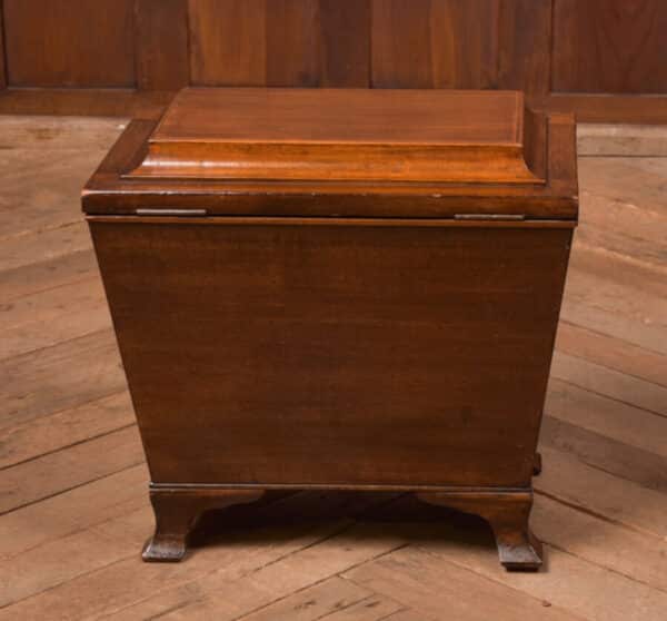 Edwardian Mahogany Sarcophagus Coal Box SAI2701 - Image 11