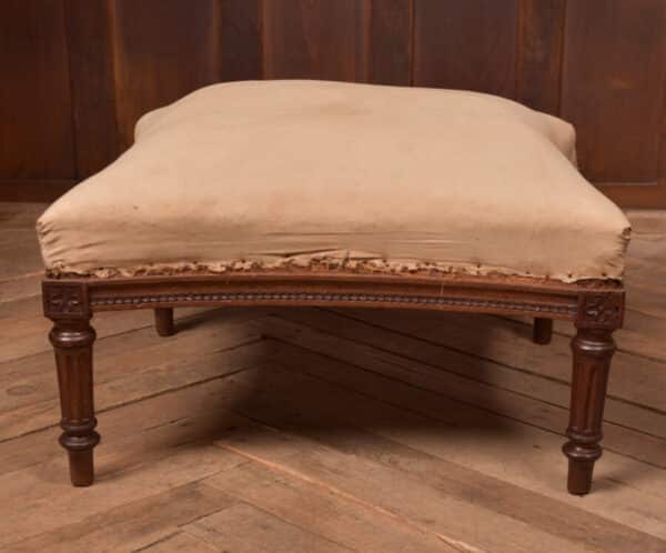 Victorian French Oak Foot/ Centre Stool SAI2719 Antique Furniture 9