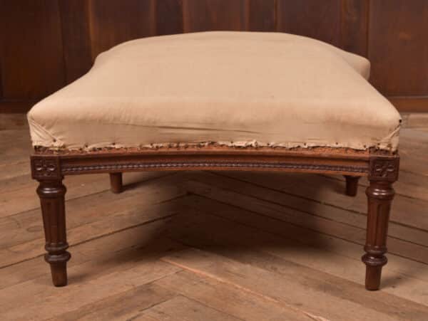 Victorian French Oak Foot/ Centre Stool SAI2719 Antique Furniture 10