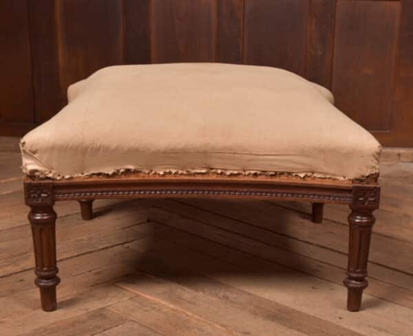 Victorian French Oak Foot/ Centre Stool SAI2719 Antique Furniture 11