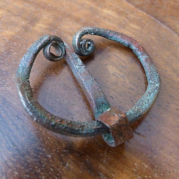 Ancient Viking Bronze Annular Brooch (Ref 4088) Antique Collectibles 7