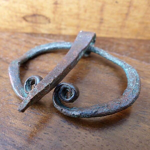 Ancient Viking Bronze Annular Brooch (Ref 4088) Antique Collectibles 9