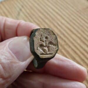 VIKING SAXON era Bronze finger ring, 8th – 12th century Antique Jewellery