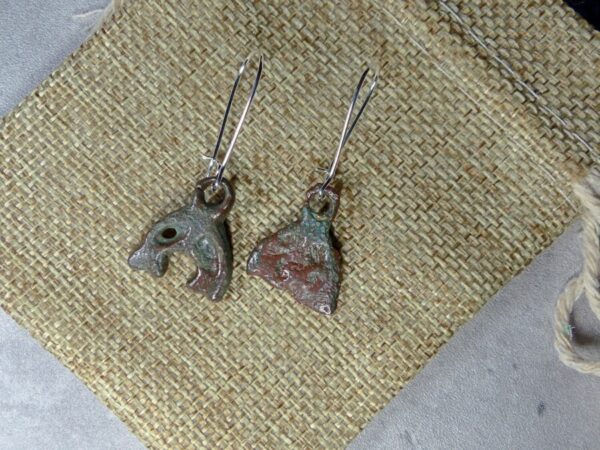 Antique Viking Earrings (Ref 5026} Antique earrings Antique Collectibles 6