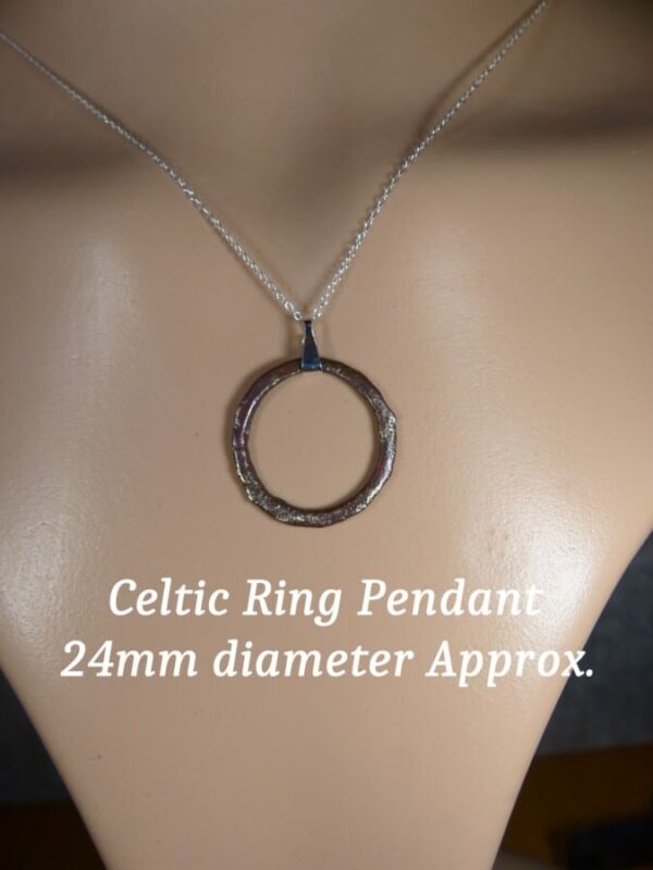 Celtic Ring Money Pendant (Ref: 5029) Antique Collectibles 3