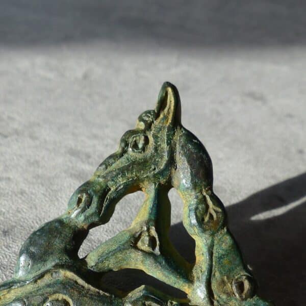 Celtic Zoomorphic Horse Head Cloak Fastener, Brooch, Remarkable (Ref: 5031) Antiquities 6