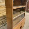 Vintage Minty Oxford Library Sectional Teak Bookcase Cabinet - Image 4