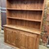 Antique English Solid Pine Dresser Housekeeper’s Cupboard, Circa 1860