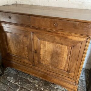 Antique French Chestnut Sideboard Buffet Cupboard, c 1880 cabinet Miscellaneous