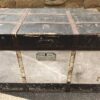Georgian Militaria Naval Metal Bound Officer's Trunk Chest, c1800