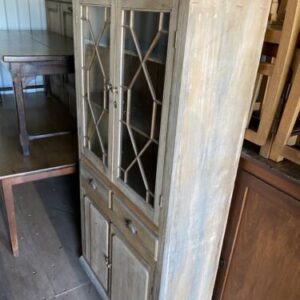 Antique Georgian Pine Housekeeper’s Cupboard, c 1810 adjustable Miscellaneous