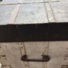 Georgian Militaria Naval Metal Bound Officer's Trunk Chest, c1800 - Image 6