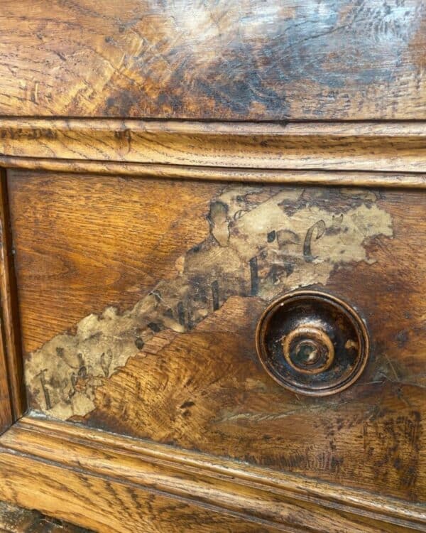 Antique French 19th Century Oak & Pine Apothecary Shop Cabinet Cupboard - Image 8