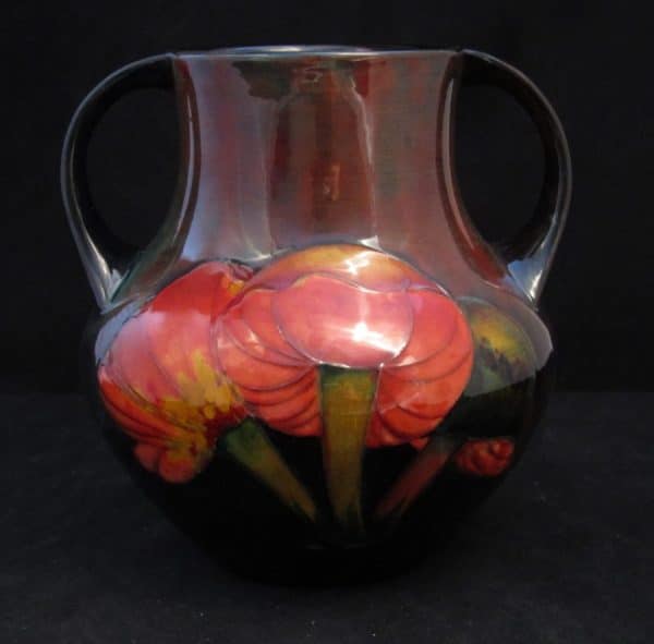 William, Moorcroft, Two, Handled, Vase - Image 3