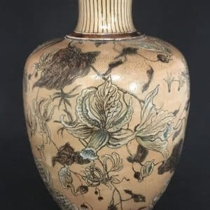 Martin, Brothers, Floral, Vase Miscellaneous