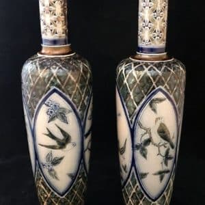 Pair, of, Martin, Brothers, Vases Miscellaneous