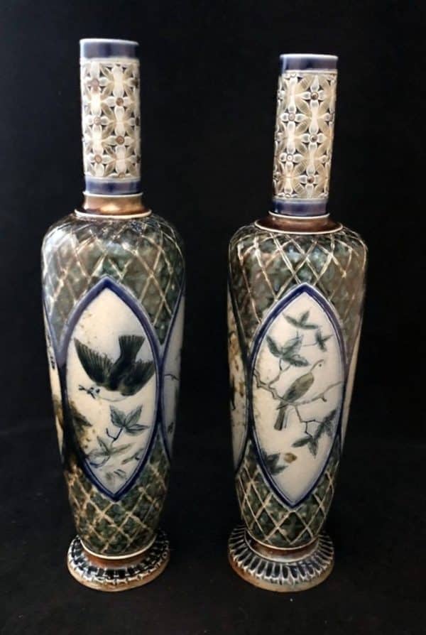 Pair, of, Martin, Brothers, Vases Miscellaneous 5