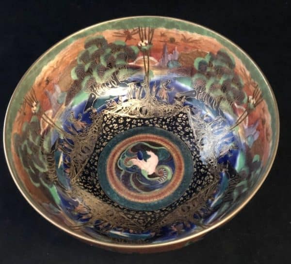 Wedgwood, Fairyland, Lustre, Punch, Bowl Miscellaneous 5