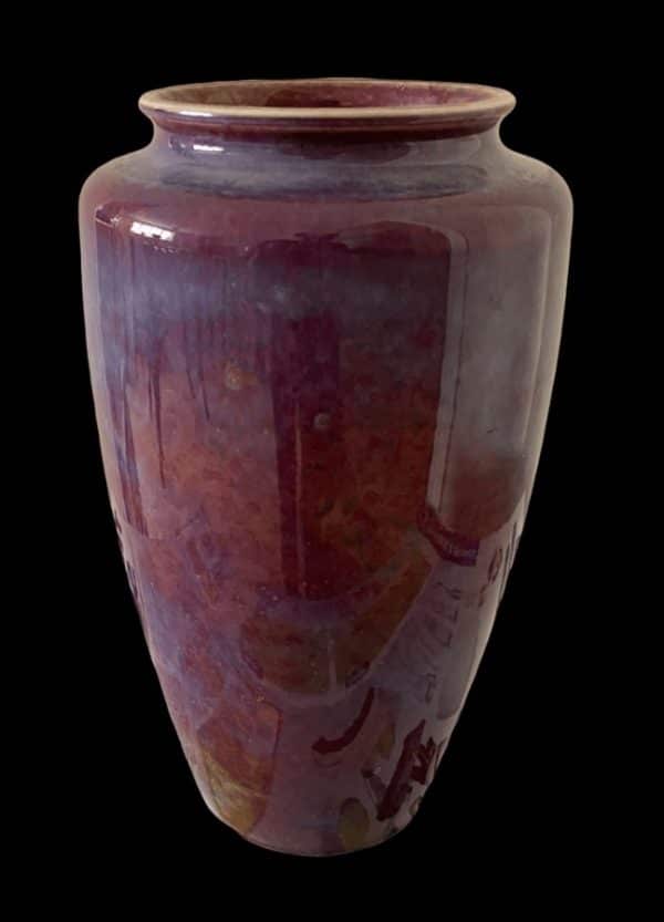 Ruskin, High, Fired, Vase - Image 3
