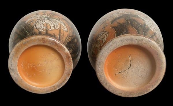 Pair, of, Martin, Brothers, Vases - Image 6