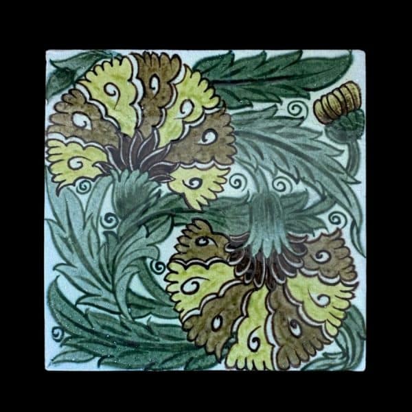 Large, William, De, Morgan, Tile