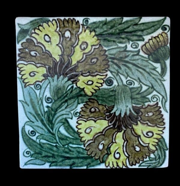 Large, William, De, Morgan, Tile
