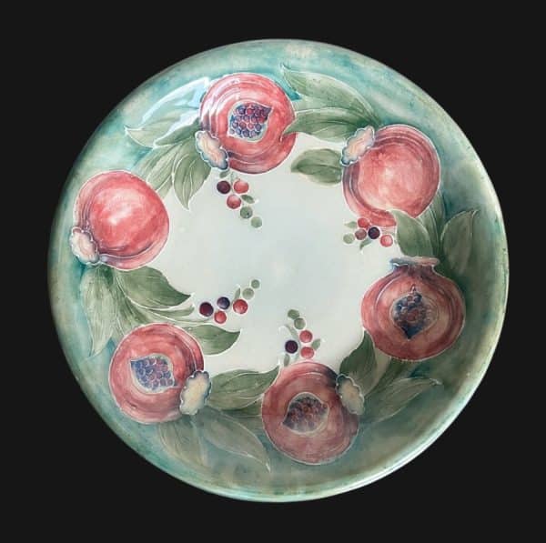 William, Moorcroft, Plate