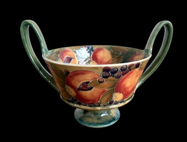 William, Moorcroft, Two, Handled, Bowl