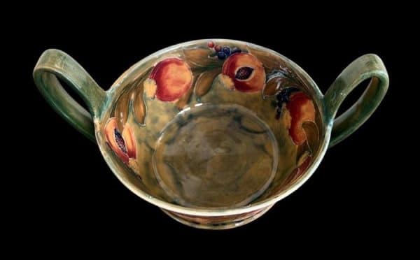 William, Moorcroft, Two, Handled, Bowl - Image 5